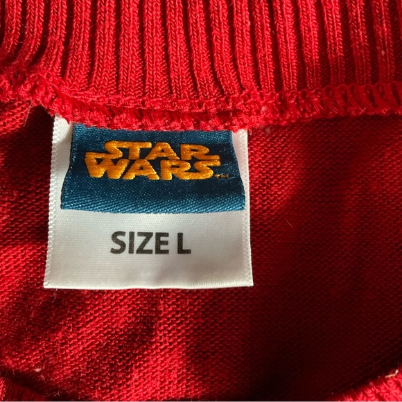 Star Wars Darth Vader Stormtroopers Ugly Christmas Sweater Sz Large Unisex (F1) - Picture 5 of 6